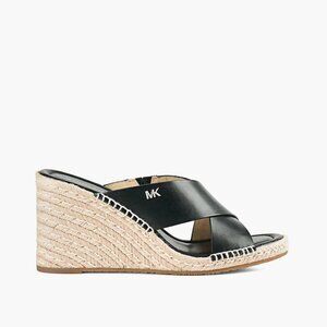 MICHAEL Michael Kors Kenzie Leather Wedge Sandal 🇨🇦
